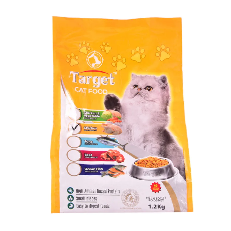 - Degradable pet feces bagTARGET CAT FOOD CHICKEN 1.2 KG
