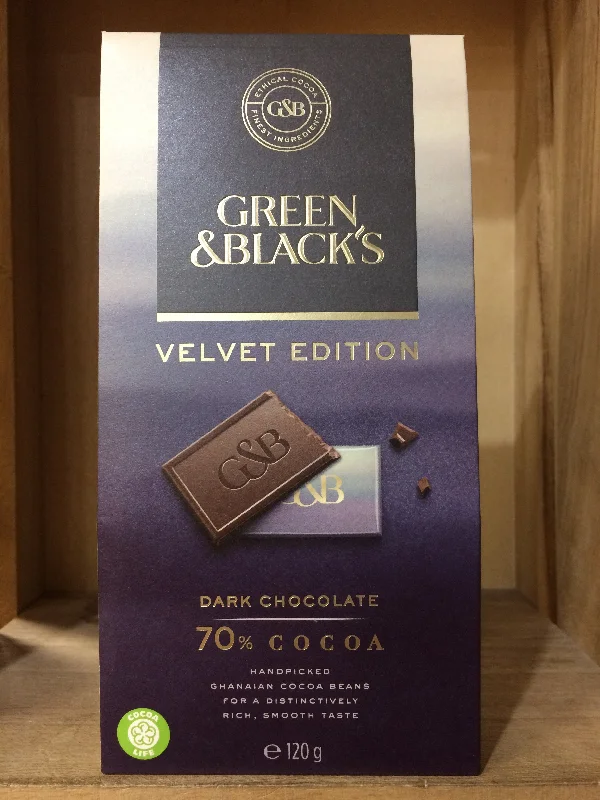 Pet ProductsGreen & Black's Dark Chocolate 70% Velvet Edition 120g