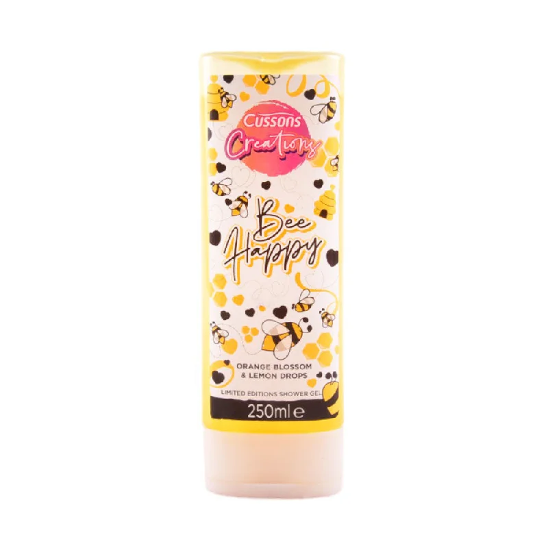 - Foldable and portable cat bagCUSSONS CREATORS SHOWER GEL BEE HAPPY ORANGE LEMON 250 ML