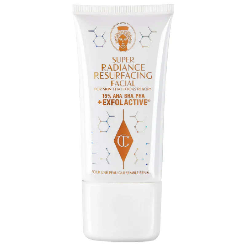 - Air box TSA certified check-inCHARLOTTE TILBURY SUPER RADIANCE RESURFACING FACIAL LOOKS RE