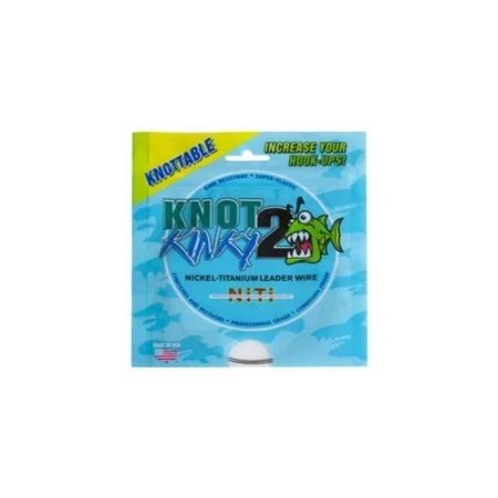 - ​​Pet toys under    yuanAquateko Knot 2 Kinky 45 Lb. - 15' Nickel-Titanium Leader Wire, 55 Lbs - Salt Wtr Trollng Bait