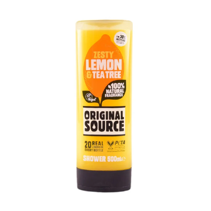 - Summer pet ice matORIGINAL SOURCE SHOWER GEL ZESTY LEMON & TEA TREE 500 ML