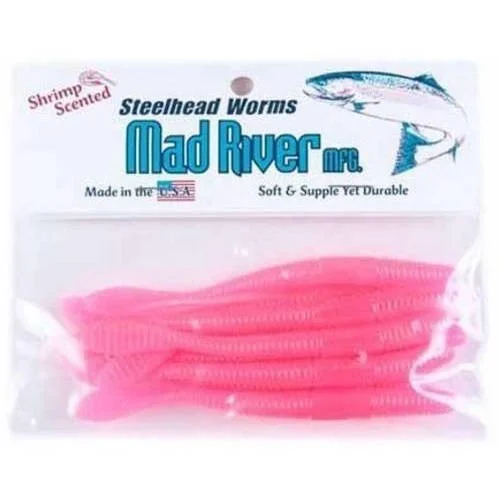 - Cat stress soothing sprayMad River Steelhead Worms - 3" - Fluorescent Pink