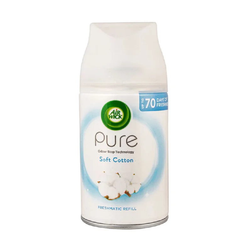 - Teething and chewing toys for puppiesAIR WICK AIR FRESHNER PURE SOFT COTTON 250 ML