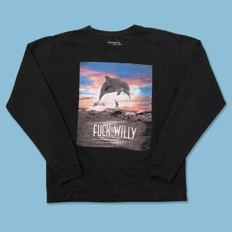 - Dog disposable foam shower gelOFWGKTA Fuck Willy Sweater Large