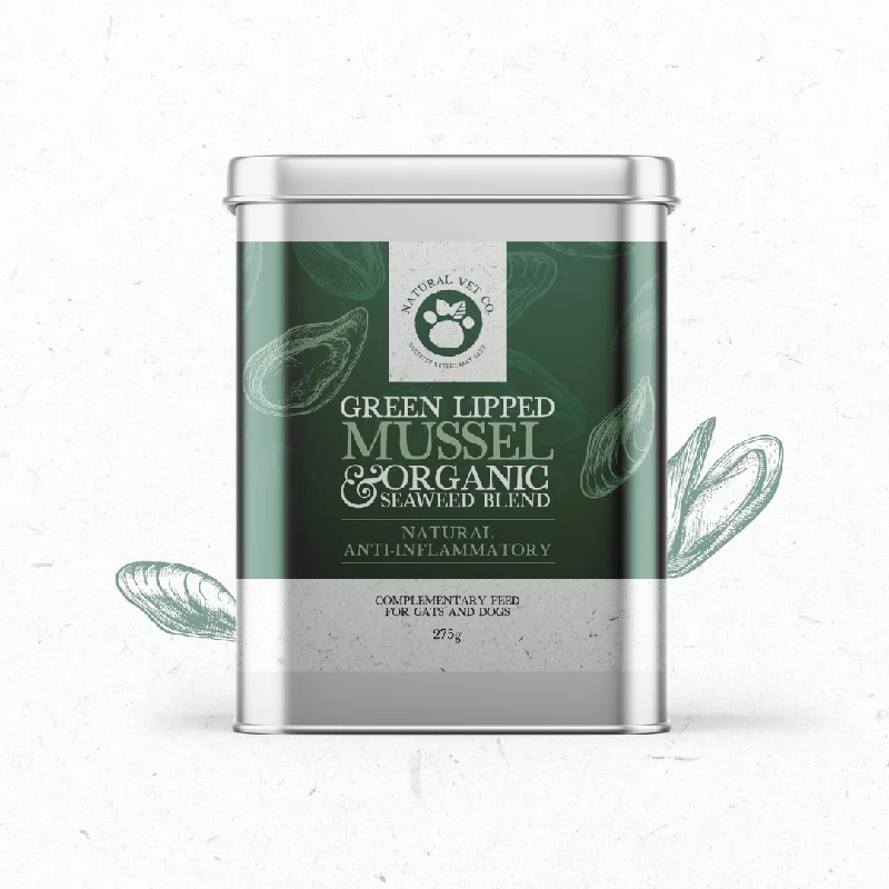 - Remote interactive pet feederNatural Vet Co. Green Lipped Mussel & Organic Seaweed Blend