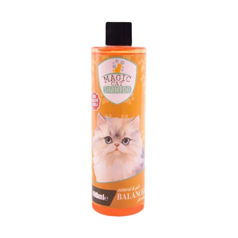 - Dog disposable foam shower gelMAGIC CAT SHAMPOO NATURAL & PH BALANCED 400 ML
