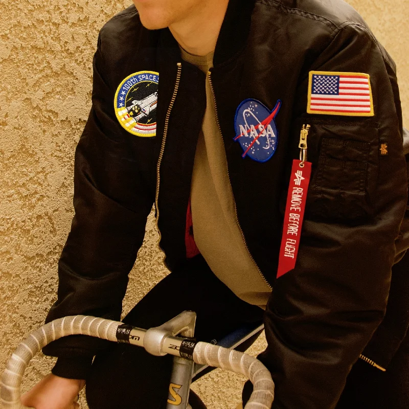 - Summer pet ice matNavy NASA MA-1 Flight Jacket
