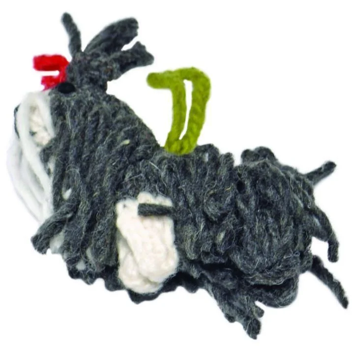  -Anti-scratch sofa protective coverHand Knit Dog Ornament Shih Tzu