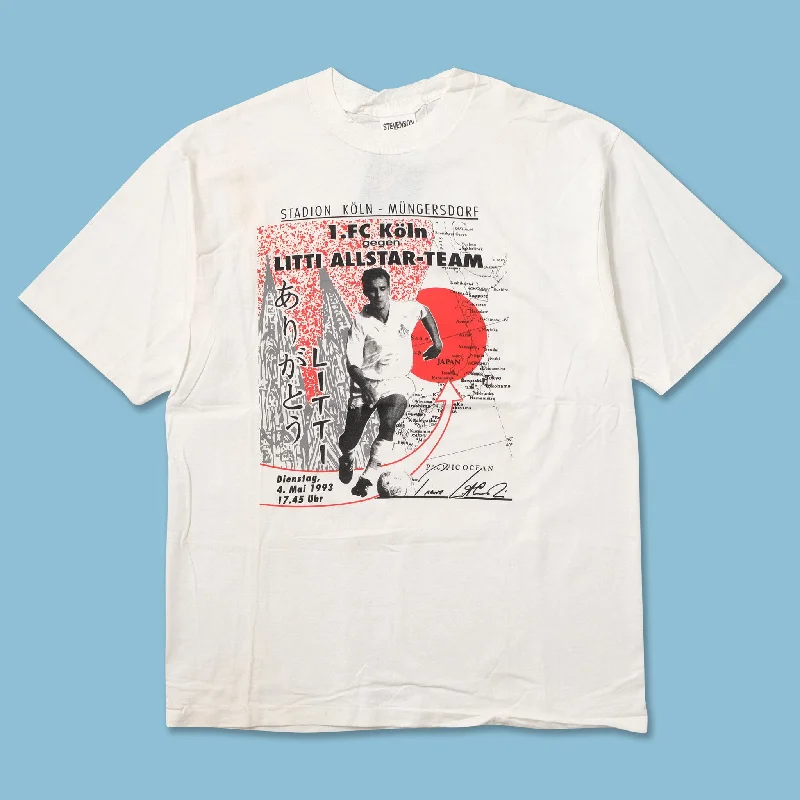 - Summer pet ice matVintage DS 1993 Litti All Star Team vs. 1. FC Köln T-Shirt Large