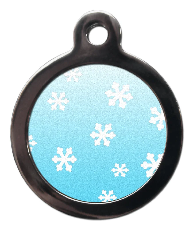 - Winter warm clothes for short-haired dogsChristmas Snowflakes Dog Tag