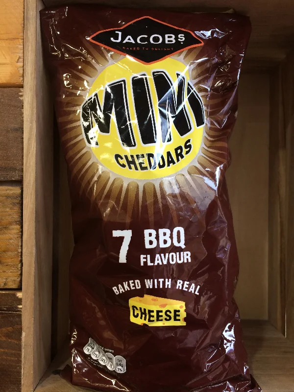 - Rabbit grass rack to prevent waste food boxJacob's Mini Cheddars BBQ 7 Pack 7x25g