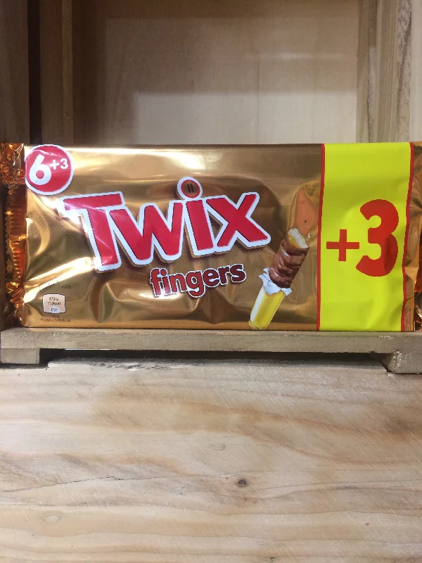 - Pet fence foldable indoorTwix Fingers 6+3 Extra Pack 207g