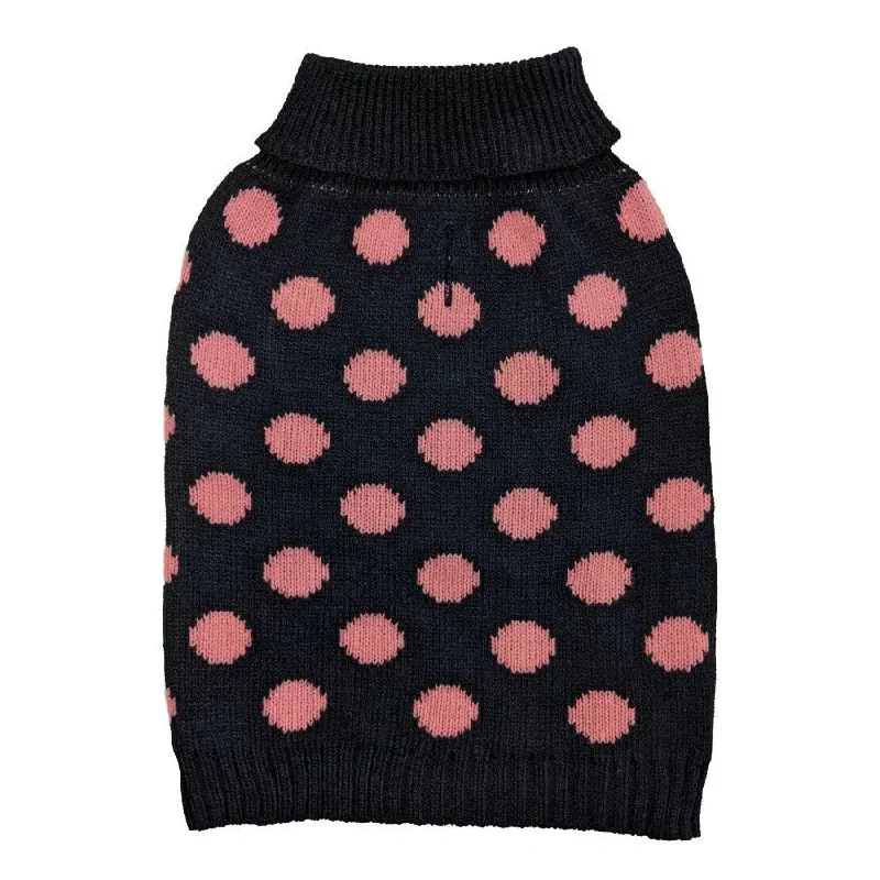  -Anti-slip claw protection raincoat FOR dogsFashion Pet Contrast Dot Dog Sweater