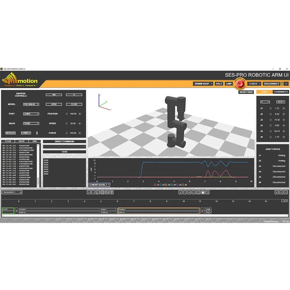 - Rabbit grass rack to prevent waste food boxLynxmotion SES-PRO Robotic Arm UI (Download)