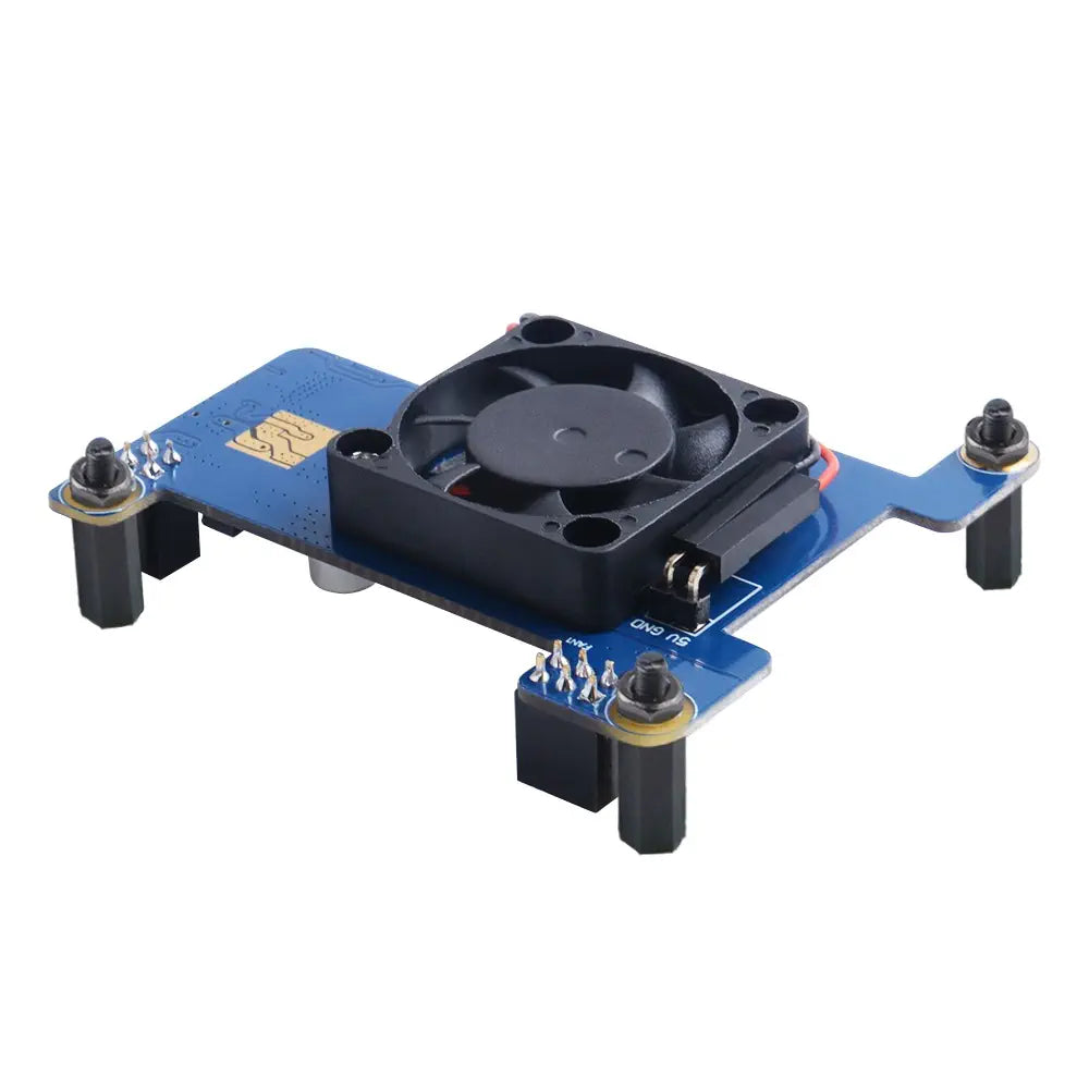 ---52Pi Raspberry Pi PoE HAT w/ Cooling Fan for Pi 4 Model B/3B+