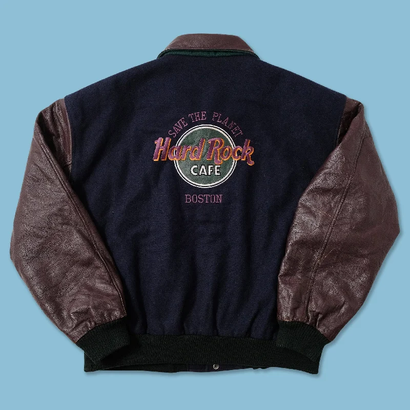 - Dog anti-slip matVintage Hard Rock Cafe Varsity Jacket XLarge