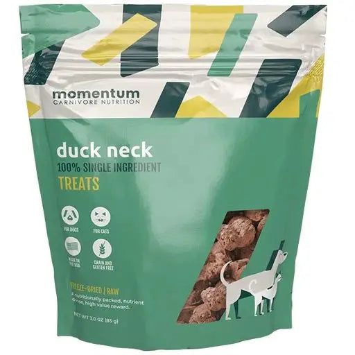 - Postoperative pet anti-licking Elizabethan collarMomentum Carnivore Nutrition Freeze Dried Raw Duck Necks Treats 3oz