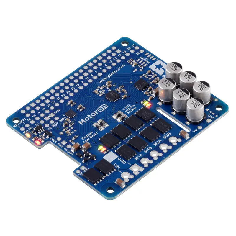 - Christmas pet Christmas clothingMotoron M2H24v16 Dual High-Power Motor Controller for RPi (No Connectors/Standoffs) - Christmas pet Christmas clothingMotoron M2H24v16 Dual High-Power Motor Controller for RPi (No Connectors/Standoffs)