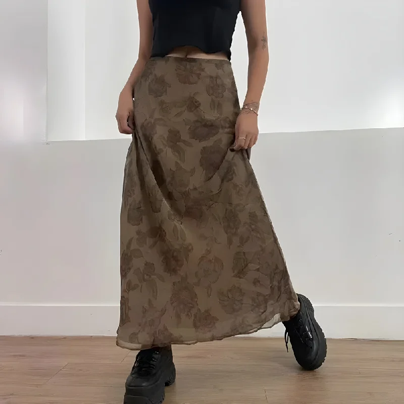 - Climbing pet constant temperature heating padFairy Grunge Floral Maxi Skirt