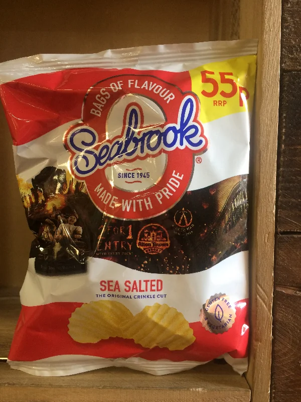 - Winter warm clothes for short-haired dogsSeabrook Sea Salted Crisps 31.8g