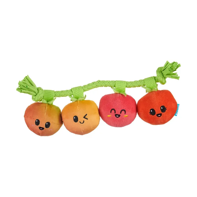 - Parrot climbing and standing wooden frameBARK Hairloom Tomatoes Rope Dog Toy