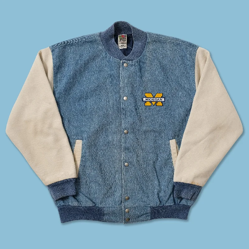 - Pet stroller can be taken on the planeVintage University of Michigan Denim Varsity Jacket XLarge