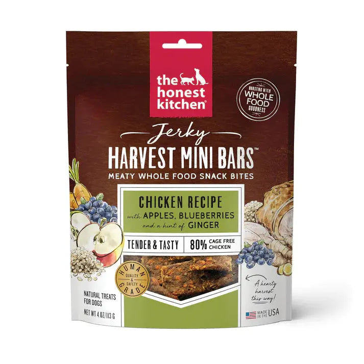- Elderly dog ​​joint care mattressThe Honest Kitchen Jerky Harvest Mini Bars Dog Treats - High Protein Meaty Whole Food Snack Bites 4oz