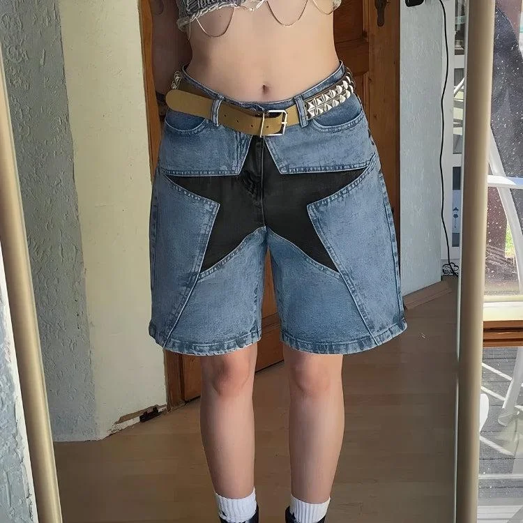 - Pet fence foldable indoorY2K Star Jean Shorts