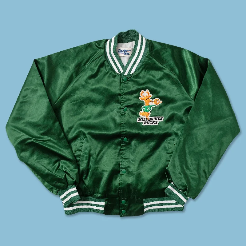 - Pregnant cat delivery room warming boxVintage Chalkline Milwaukee Bucks Satin Bomber Small