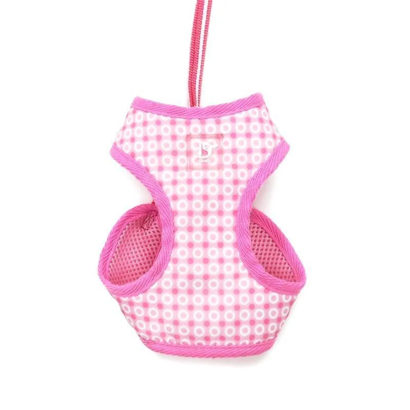 - Solid wood cat climbing frame customizedEasy Go Dog Harness Dots Pink