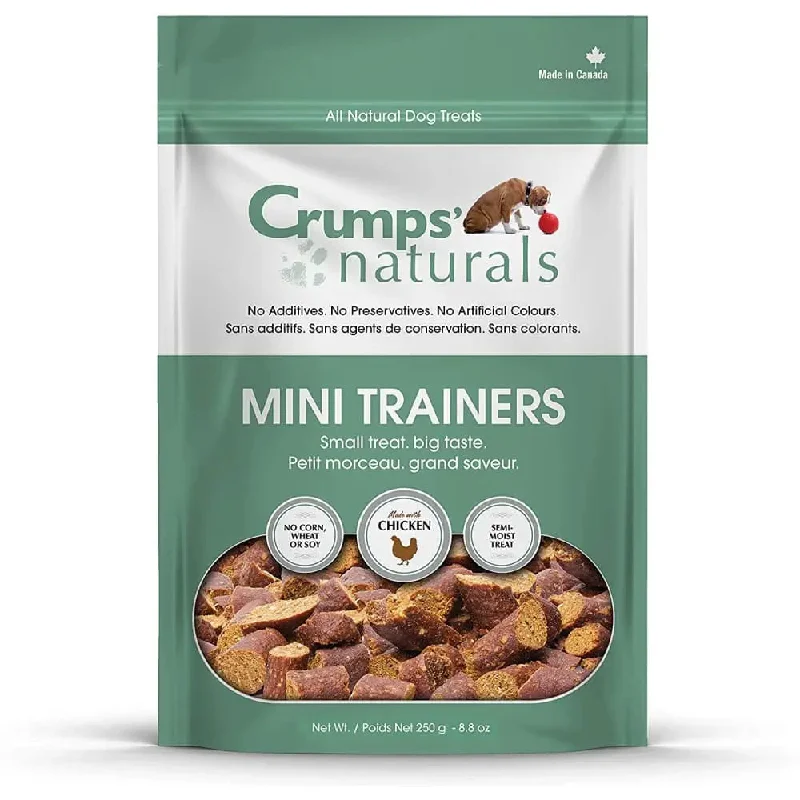  -Anti-scratch scratching board AND cat bed in oneCrumps' Naturals Mini Trainers Semi-Moist Chicken Dog Treats