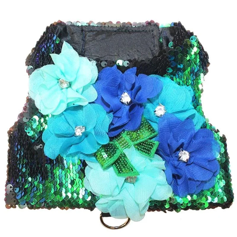  -Anti-scratch scratching board AND cat bed in oneMermaid Under The Sea Dog Harness Vest
