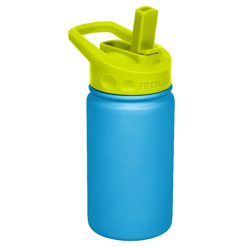 - Pet stroller can be taken on the planeFIFTY/FIFTY 12oz Bottle Straw Cap Blue/Lime