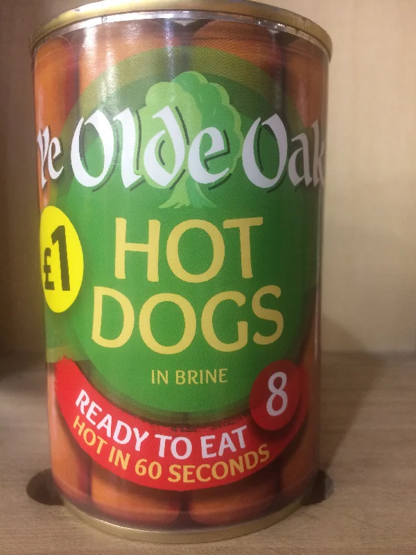 - ​​Christmas pet Christmas clothingYe Olde Oak 8x Hotdogs in Brine 400g PM£1