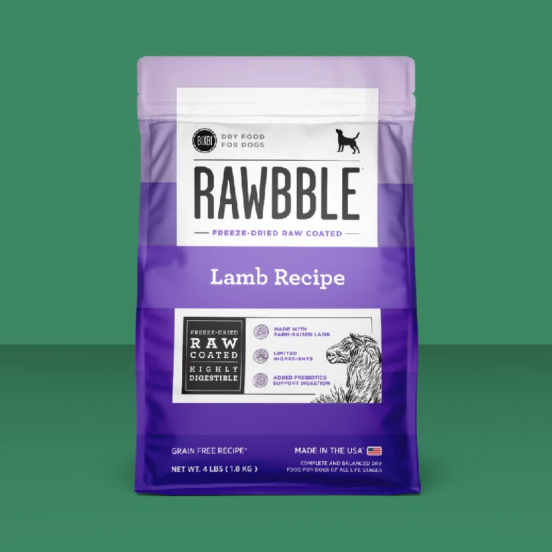 -Grain-free dog food recommendationRawbble Lamb 24#