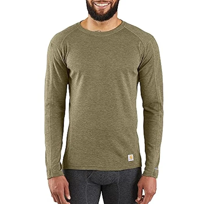 - Natural latex pet mattressCarhartt Force Midweight Synthetic-Wool Blend Base Layer Crewneck Pocket Top Men's - Natural latex pet mattressCarhartt Force Midweight Synthetic-Wool Blend Base Layer Crewneck Pocket Top Men's