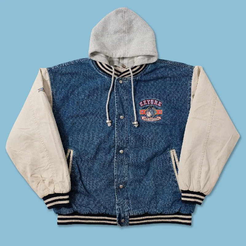 - Cat nail clippers with LED lightsVintage Eeyore Denim Varsity Jacket Large