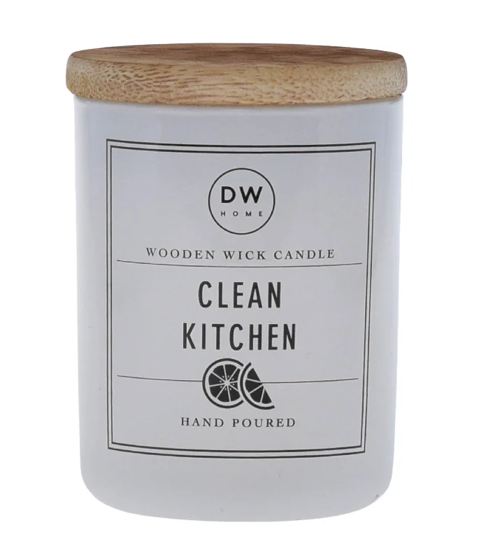 - Dog disposable foam shower gelClean Kitchen | Wooden Wick Candle - Mini