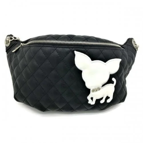 - Foldable and portable cat bagFanny Pack Dog Poop Bag Holder Chihuahua