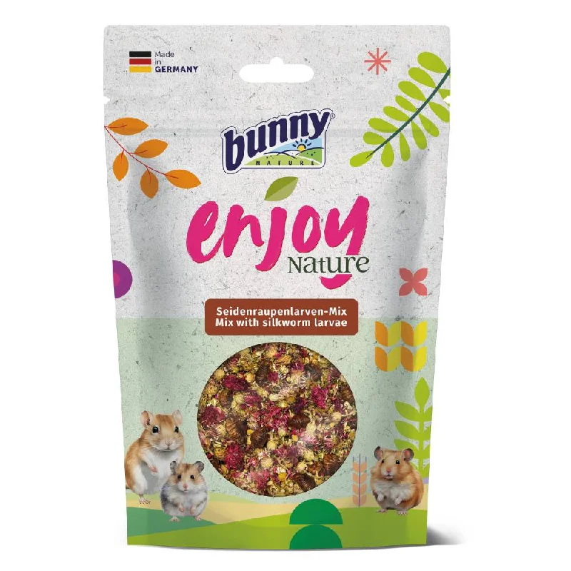 . **Pet food bowl is anti-slip design**Bunny Nature EnjoyNature Mix With Silkworm Larvae Rabbit Treat 40g . **Pet food bowl is anti-slip design**Bunny Nature EnjoyNature Mix With Silkworm Larvae Rabbit Treat 40g