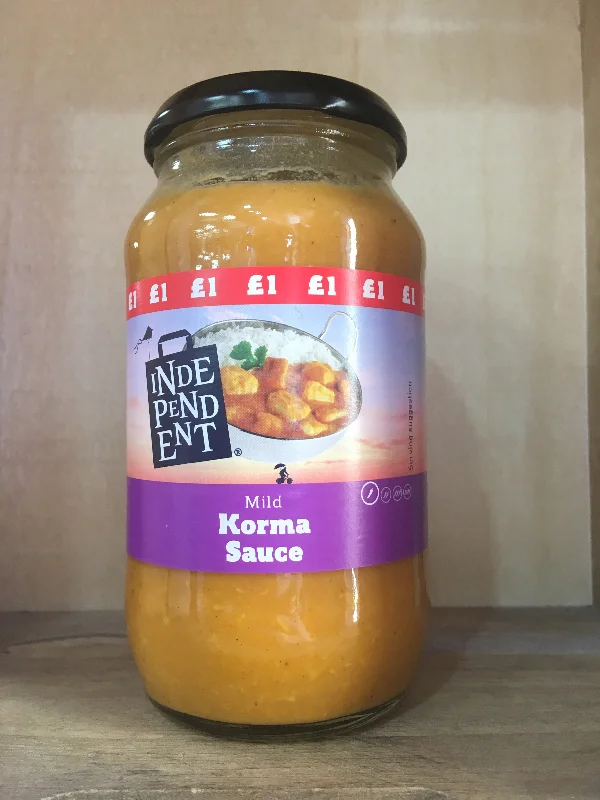 - Organic cotton dog bibsIndependent Korma Sauce 440g