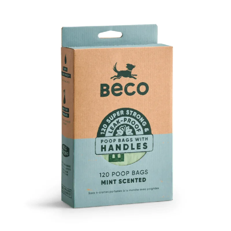 - ​​Christmas pet Christmas clothingBeco Mint Scented Poop Bags 120 Pack