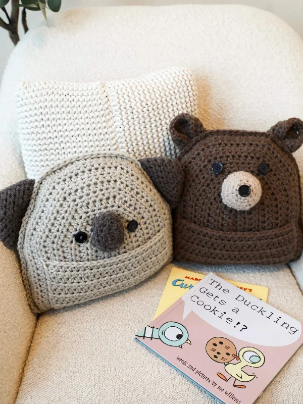 - Summer pet ice matCrochet Kit - Bear + Koala Pocket Pillows