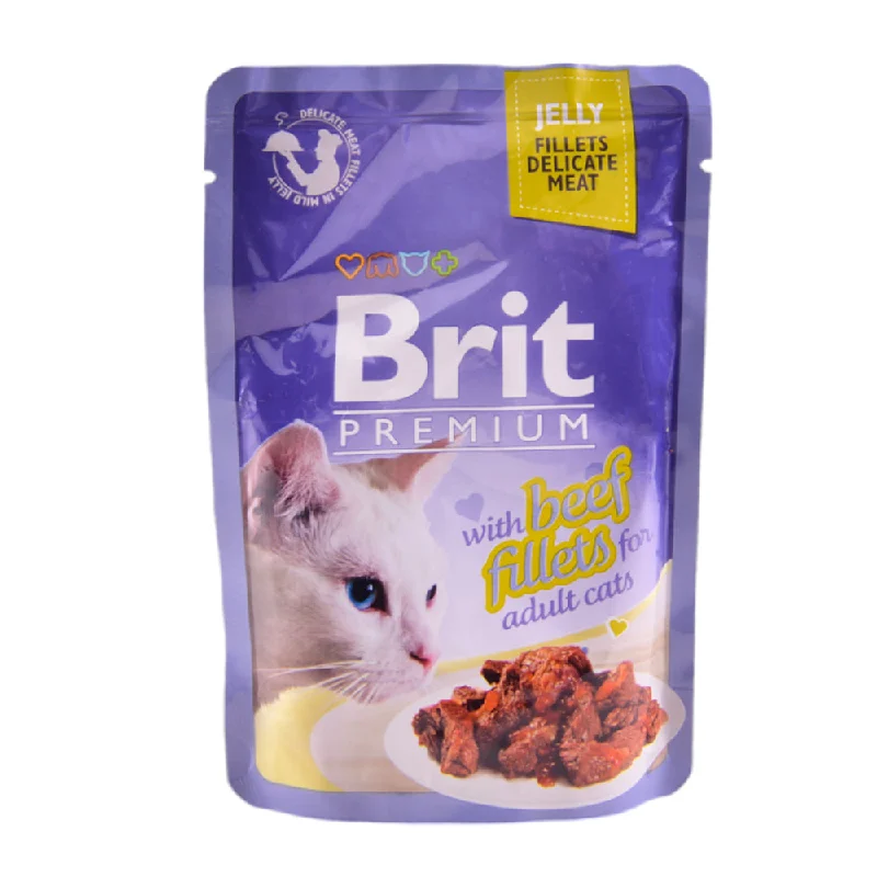 - ​​Pet toys under    yuanBRIT CARE CAT FOOD PREMIUM JELLY BEEF ADULT 85 GM
