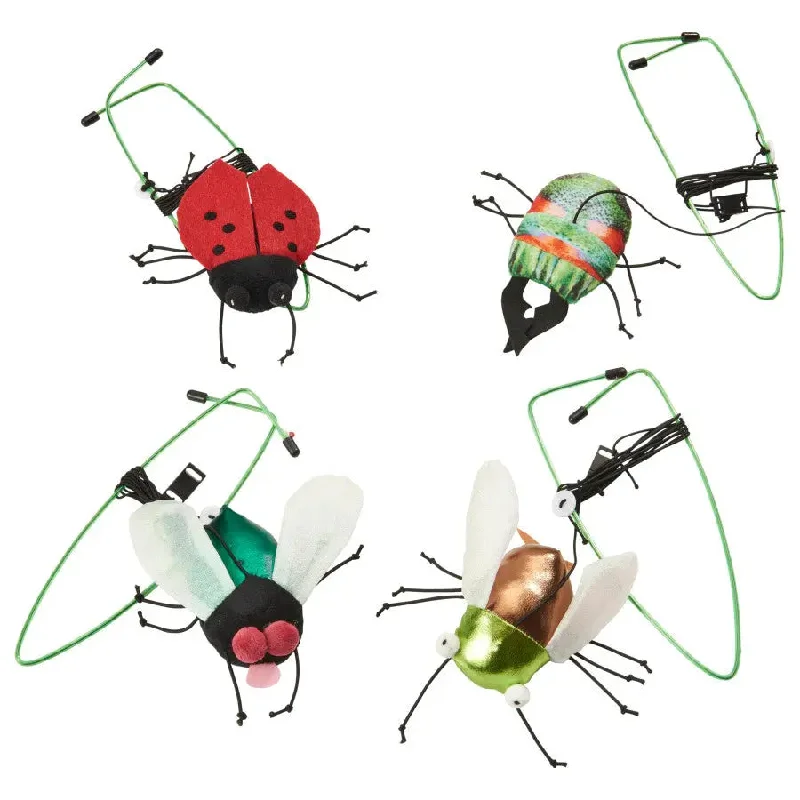 - ​​Christmas pet Christmas clothingSpot Buzzing Insect A-door-able Cat Toy
