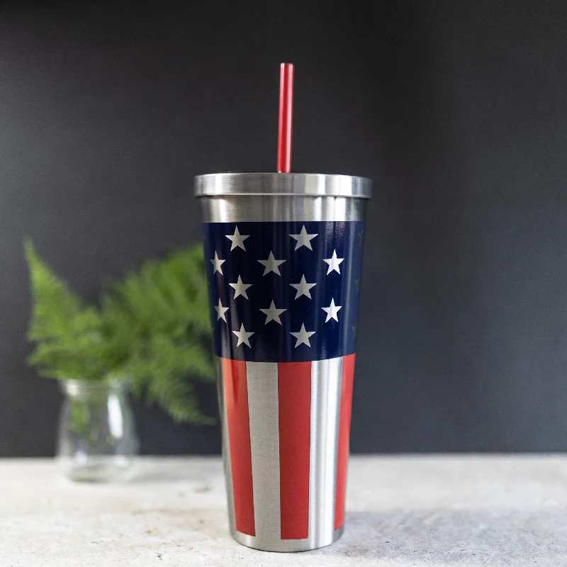 - Deodorizing cat litter tofu litterAmerican Flag Stainless Steel Tall Cup with Straw