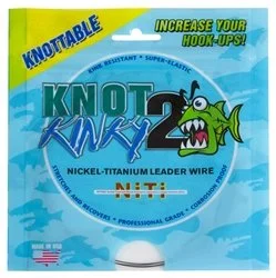 - Degradable pet feces bagAquateko Knot 2 Kinky 45 Lb. - 15' Nickel-Titanium Leader Wire, 25 Lbs - Salt Wtr Trollng Bait