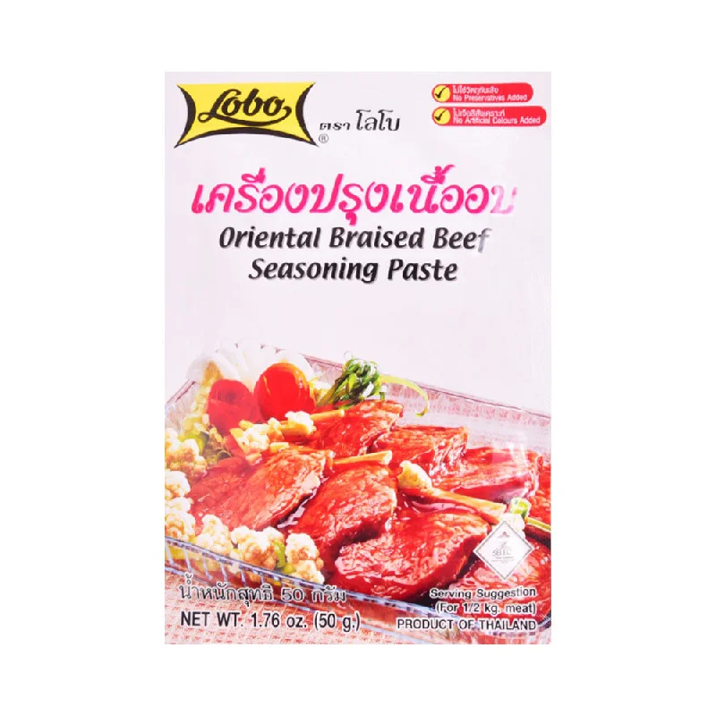 - ​​Pet toys under    yuanLOBO ORIENTAL BRAISED BEEF SEASONING PASTE 50G