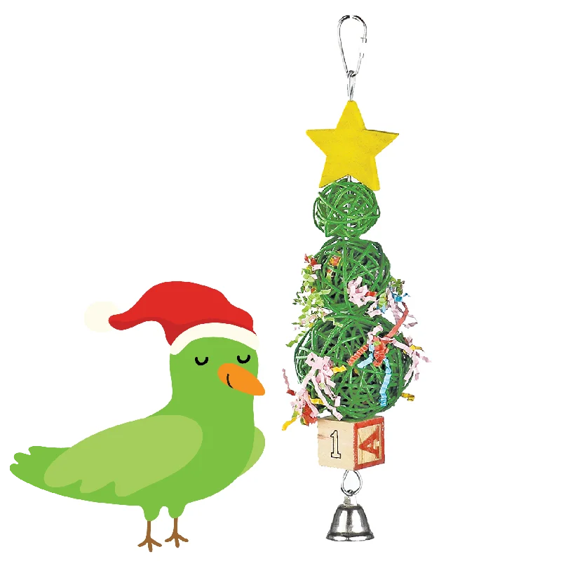 - Pet tear stain cleaning wipesVine Ball Christmas Tree
